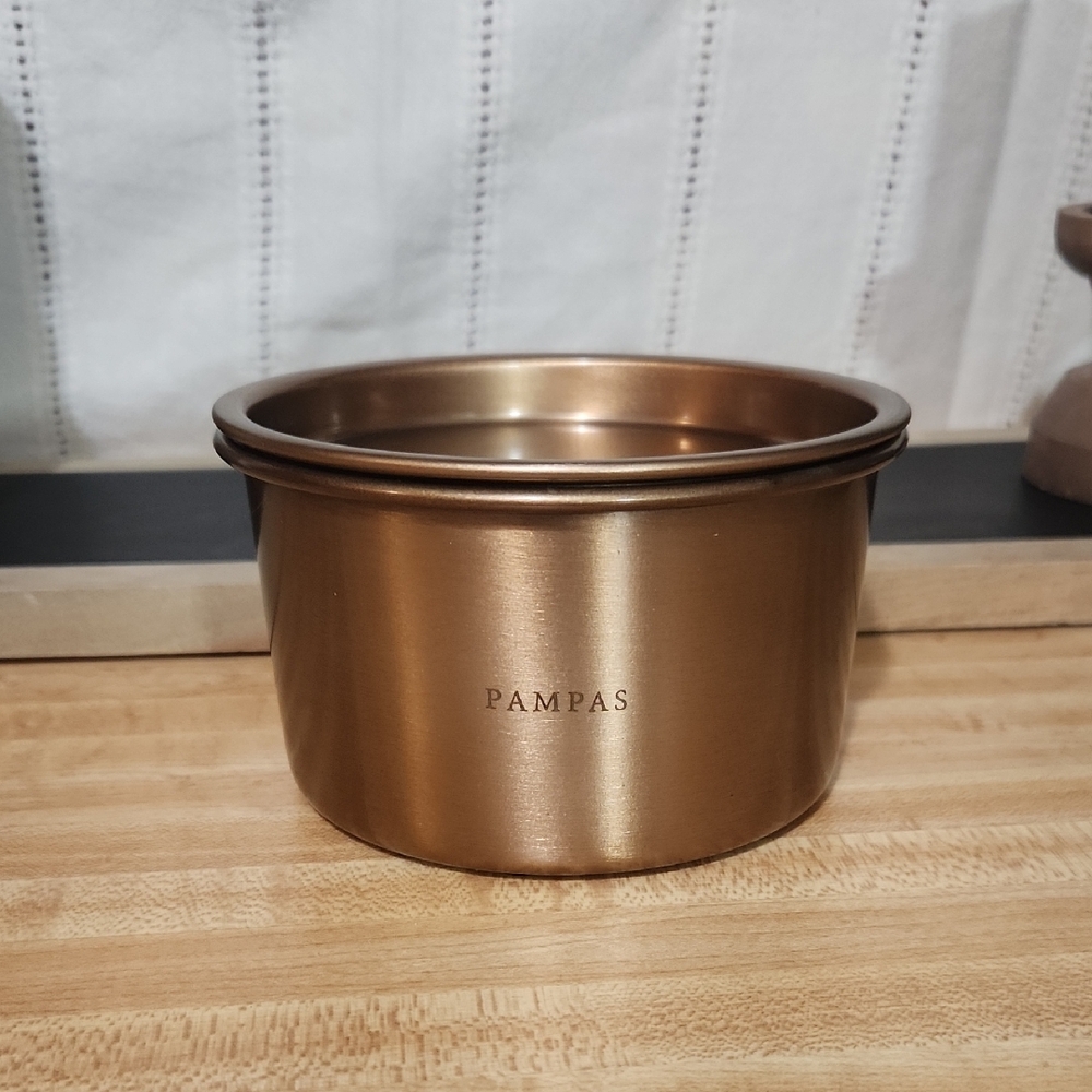 HEARTH&HAND with MAGNOLIA lidded Metal Candle
